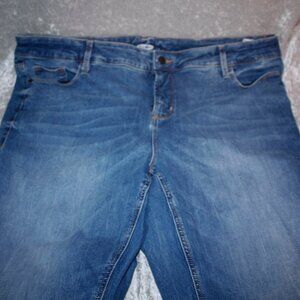 Womens Old Navy super skinny plus size jeans 22 tall